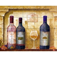 Wine Art Mural Ceramic Backsplash Decor Tile #422   230468919166